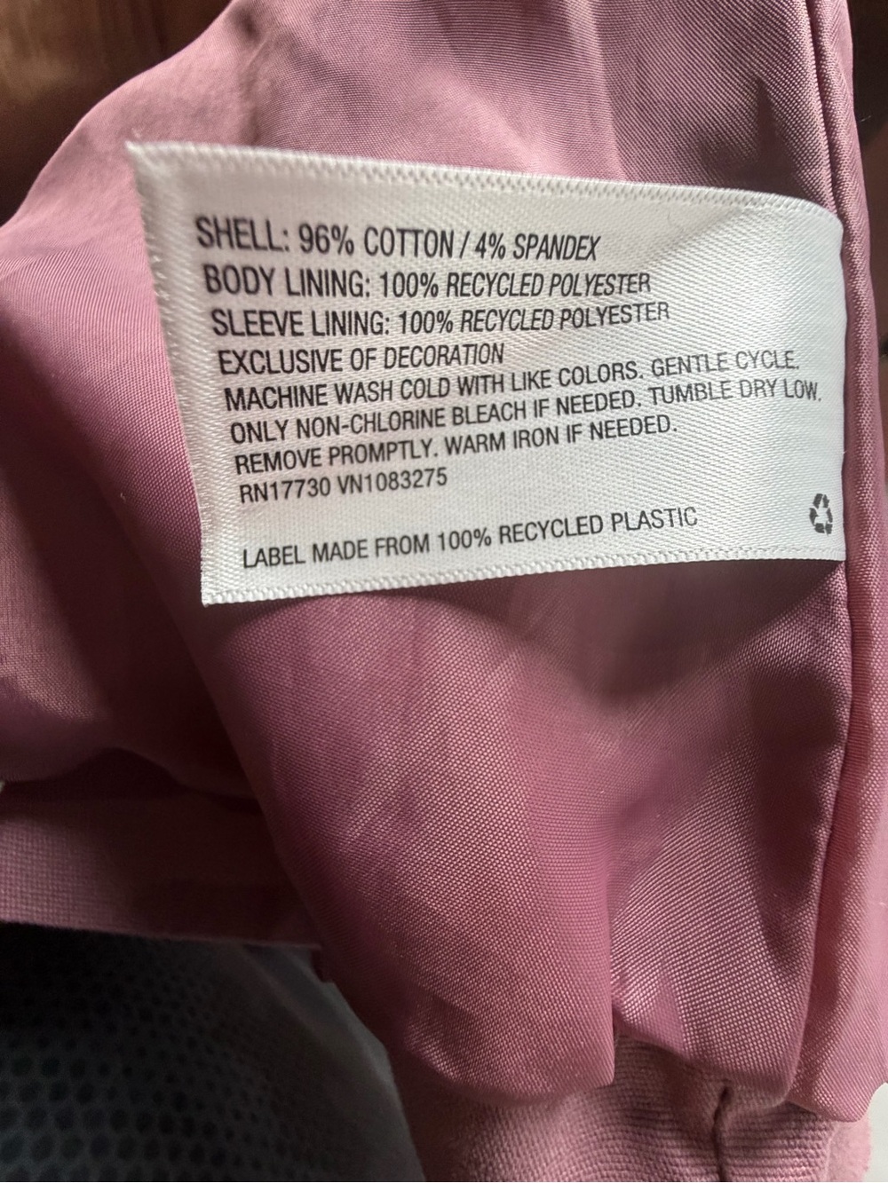 Universal Thread Mauve Utility Jacket - Picture 4 of 5